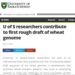 U of S Wheat Genome